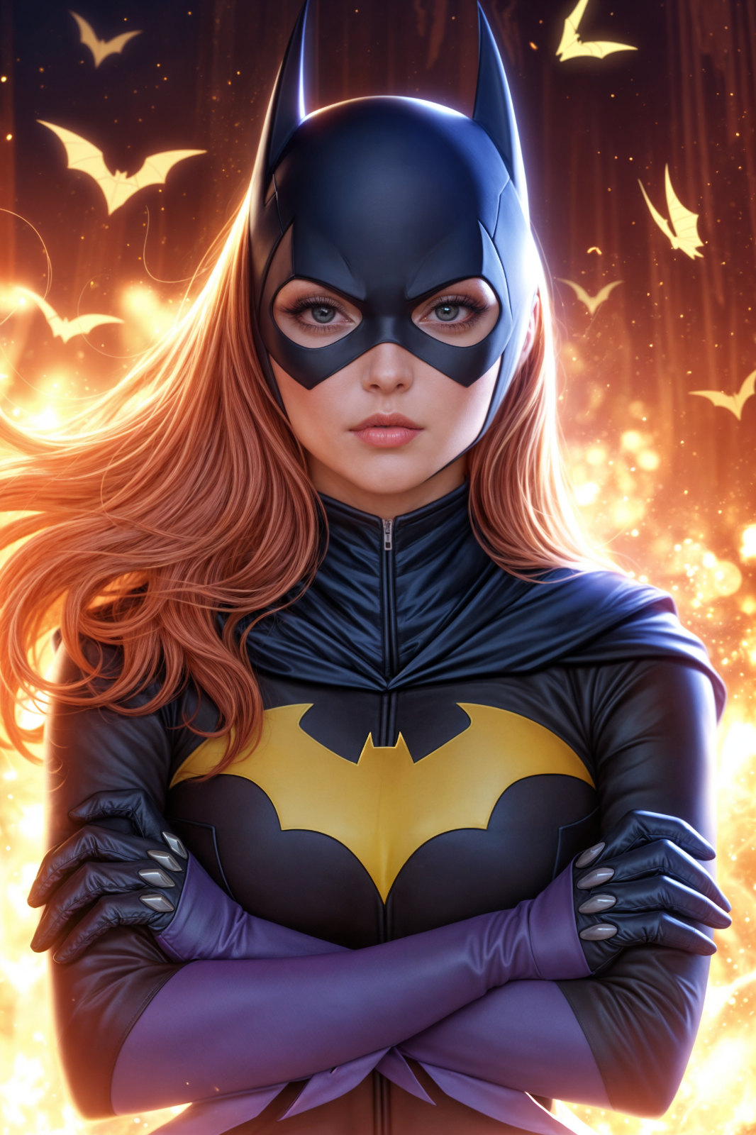 BATGIRL 02 Fine Art Print 13x19 Limited Edition 1/30 DC Batman