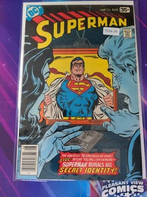SUPERMAN #326 VOL. 1 8.0 NEWSSTAND DC COMIC BOOK TS16-29 | eBay