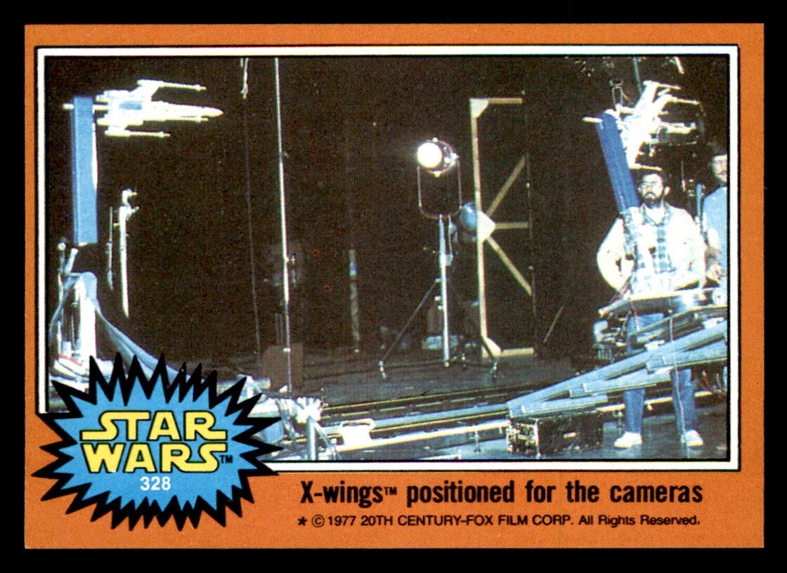 Holywings© ホーリーウィングス2 1977 Topps Star Wars #328 X-Wings Positioned For The Cameras NM | eBay