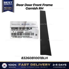 ⭐Genuine⭐ Rear Door Front Frame Garnish RH 83260B1001BLH for Hyundai Genesis