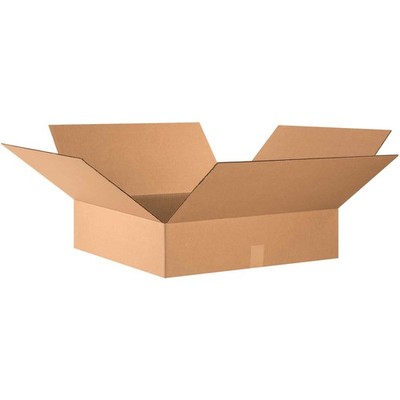 24'' x 24'' x 6'' Flat Cardboard Corrugated Boxes Lot of 10