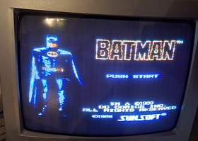 Jeu Nintendo NES Batman the Video Game sans notice