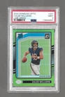 2024 DONRUSS OPTIC LIME GREEN #201 CALEB WILLIAMS RC PSA 9 MINT 32/50