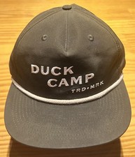 Duck Camp Snapback Rope Hat Olive Green Outdo...