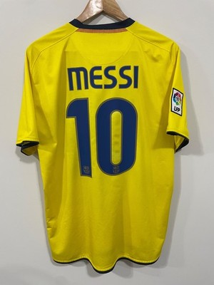BARCELONA 2008 2009 2010 AWAY FOOTBALL SHIRT SOCCER JERSEY NIKE 286787-760 sz L