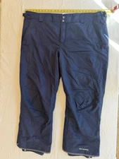 Columbia Men’s Big And Tall Bugaboo II Ski Pants 4X, Collegiate Navy ￼