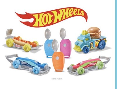 Full Set of 7 Sonic Wacky Pack Mattel Hot Wheels 2026 Cars Spoon Keys Racers