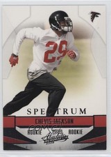 2008 Playoff Absolute Memorabilia Rookie Spectrum Black /100 Chevis Jackson 11h3