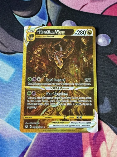 Giratina VSTAR (Secret) GG69/GG70 Crown Zenith: Galarian Gallery Holo