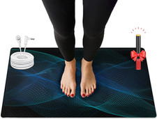 Grounding Mat for Bed, Pain Relief, Energy, Inflammation,Wellness, Balance