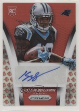 2014 Panini Prizm Rookie NFL Logo 16/25 Kelvin Benjamin #AR-KB Auto Shield 1u6