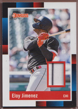 Eloy Jimenez #R88M-EJ 2022 Donruss Baseball Retro 1988 Materials -White Sox-0083