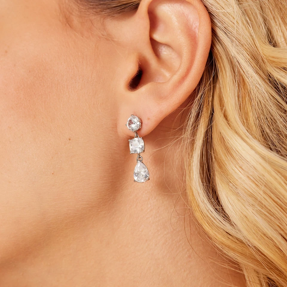 BROSWAY DREAMING ORECCHINI PENDENTI CON ZIRCONI IN ACCIAIO BIG21 (4896) - Immagine 2 di 4