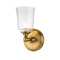 Badezimmerlampe Wand Led G9 IP44 3000 K H: 24,8 Cm In Messing Leuchte Bad