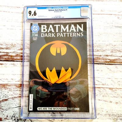 Batman Dark Patterns #1 2025 CGC 9.6 Cover A Hayden Sherman Dan Watters.