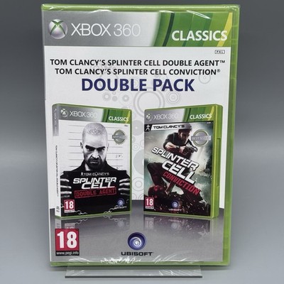 Microsoft Xbox 360 - Tom Clancy's Splinter Cell Double Agent + Conviction - NEU