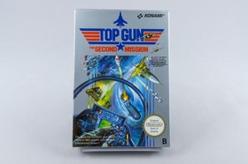 Nintendo NES *Top Gun: The Second Mission* OVP CIB PAL B OG-NOE-1 +