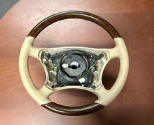 Mercedes Benz Steering Wheel Leather Wood B66268392