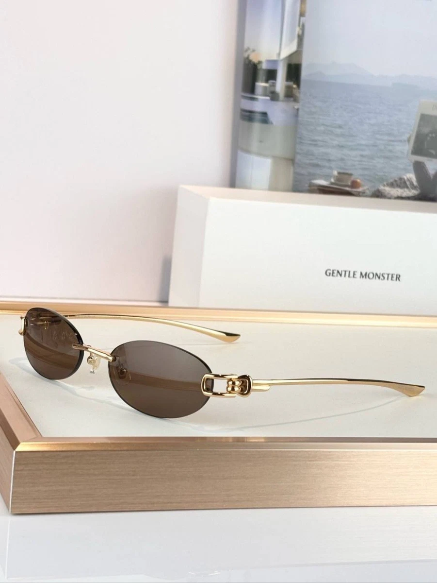 Women's Gentle Monster Gold Sunglasses for sale | eBay