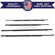 4x Fits Honda Civic 4D Sedan 1992 1993-1995 Outer Weatherstrip Door Belt New
