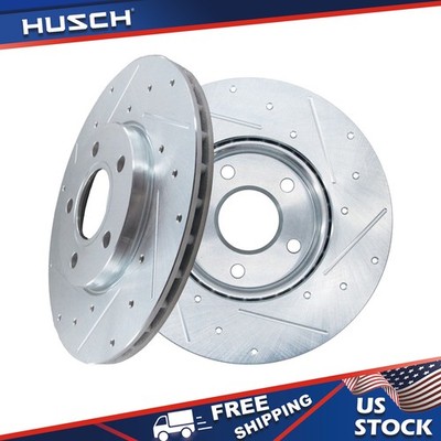 10.94 inch Front Drilled Brake Rotors for Ford C-Max Focus Volvo C30 C70 S40 V50