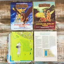 AD&D Greyhawk Adventures Books, Maps and Handouts From Box Set TSR 1043