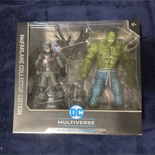 DC  McFarlane Collector Ed The Grim Knight vs Killer Croc Dark Multiverse Set