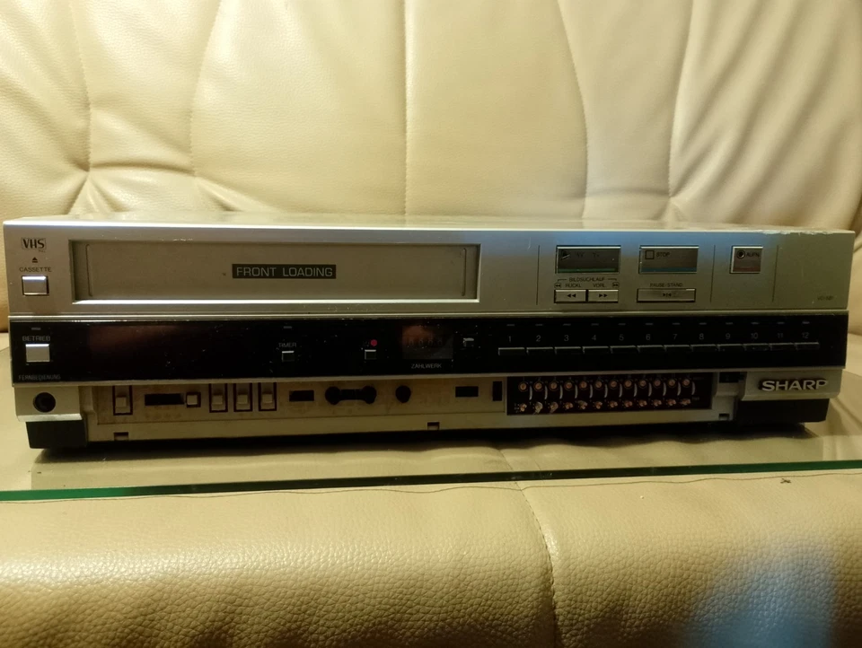 Sharp VC-581GS VHS Videorecorder RARITÄT .. für Teile .. - Bild 3 von 4