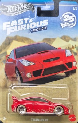 Hot Wheels Silver Series Toyota Celica Fast And Furious Race-off 1/5 