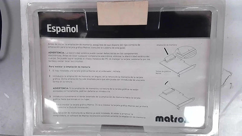 MG06770 G2+/SD/MOD8 79075010554 G2SDMOD8 matrox 8MB memory for millennium G200 - Image 2 of 4