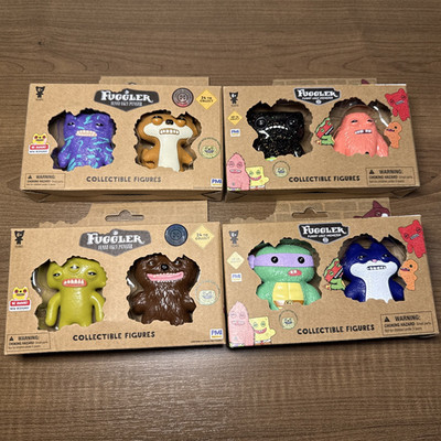  2 pack Fuggler Collectible Mini Figures - LOT OF 4