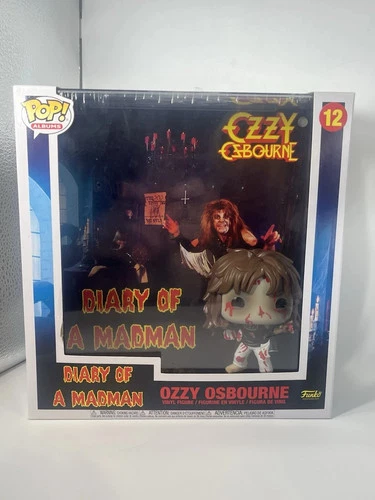 Funko Pop! Rocks Ozzy Osbourne #12 Diary of a Madman Album NEW