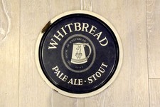 Whitbread pale stout Vintage Tray Beer Bier Emaille