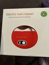 Electric Nail Clipper Smart Pruning And Soft Hand Protection 360 Degree PURPLE