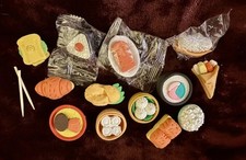Sushi miniature foods lot of 15