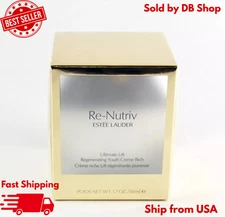 Estee Lauder Re-Nutriv Ultimate Lift Regenerating Youth Creme 1.7 Oz / 50ml