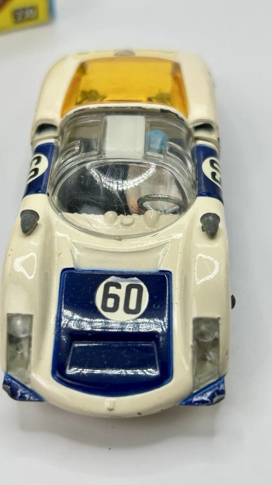 Corgi Toys 330 Porsche Carrera 6 Diecast Car – w/ ORIGINAL BOX – Vintage 1967 - Image 4 of 4