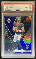 2023 Panini Phoenix C.J. Stroud Blue Rookie RC #/35 Texans PSA 10 GEM MINT