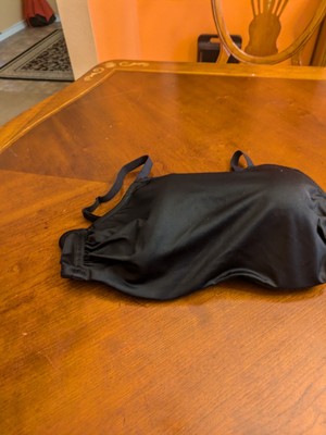 Modern Movement Black Padded Wireless Adjustable Clasp Back Size 38D