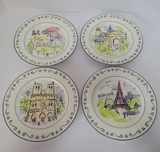 Studio Nova de Paris Dinner plates 11.75" Set of 4