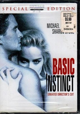 Basic Instinct (DVD, 2001, Special Edition Unrated Director Cut) NEW, sealed