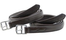 Stability English Stirrup Leathers with Strong Nylon Core for Equestrian Ridi...