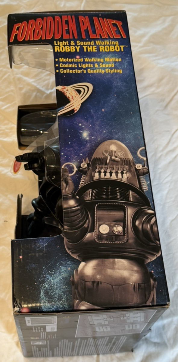 Forbidden Planet Robby The Robot Figure with Light & Walking Sound