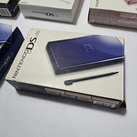 Nintendo DS Lite Console Box And Instructions LOT OF 7 BOX ONLY Black Blue Pink
