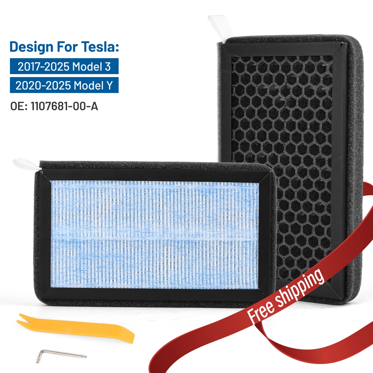 Premium HEPA Vervangingsfilterpakket Met Actieve Kool Voorfilters Voor Luchtreinigers 9101067410762