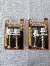 4 X Brass Toilet Seat Hinge Bolts Nuts Standard Replacement Metal Screws