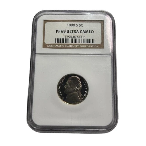 NGC 1990 S PF69 Ultra Cameo US Nickel 5c 1795307-003