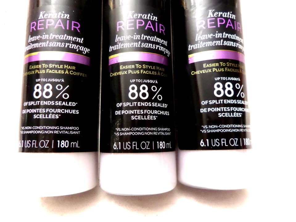 Acondicionador tratamiento sin enjuague Tresemme Keratin Repair extremos divididos 6,1 oz *Nuevo* Foto 3 de 4