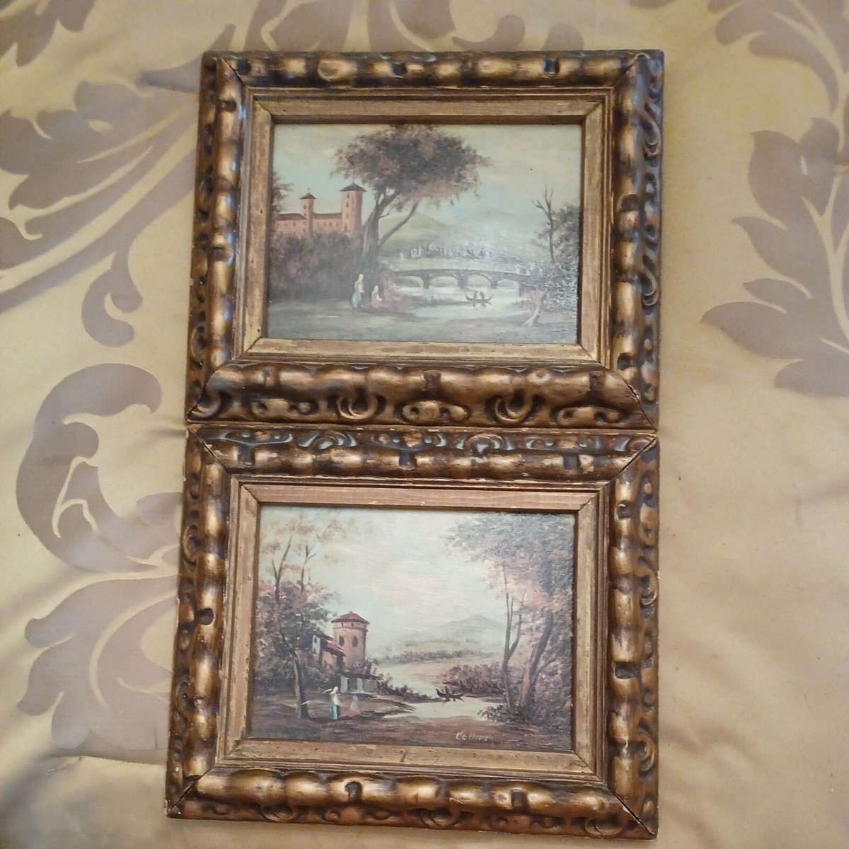 Set Of 2 Windsor Art Product framed prints signed by artist