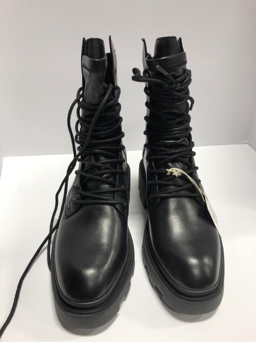 ASH Womens Madness Combat Boot Size US6 M EUR36